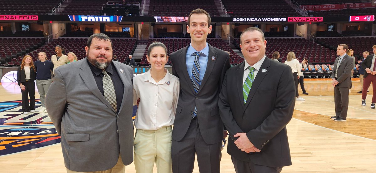 Greg Steiner (@gregsteineremu) on Twitter photo Representing <a href="/EMUAthletics/">Eastern Michigan Athletics</a> at the NCAA Women's Final Four in Cleveland
Couldn't do it without our tremendous crew of <a href="/arodriguezEMU/">Alyssa Rodriguez</a> <a href="/al3xryan/">Alex Ryan</a> <a href="/kdewey09/">Ken Dewey</a> <a href="/ScottBeaton/">Scott Beaton</a> Representing <a href="/EMUAthletics/">Eastern Michigan Athletics</a> at the NCAA Women's Final Four in Cleveland
Couldn't do it without our tremendous crew of <a href="/arodriguezEMU/">Alyssa Rodriguez</a> <a href="/al3xryan/">Alex Ryan</a> <a href="/kdewey09/">Ken Dewey</a> <a href="/ScottBeaton/">Scott Beaton</a>