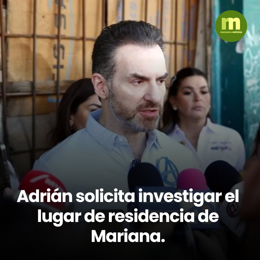 Adrián de la Garza pide a las autoridades electorales investigar la residencia de Mariana Rodríguez para determinar su ubicación en Monterrey. #politica #MarianaRodriguez #Adriandelagarza