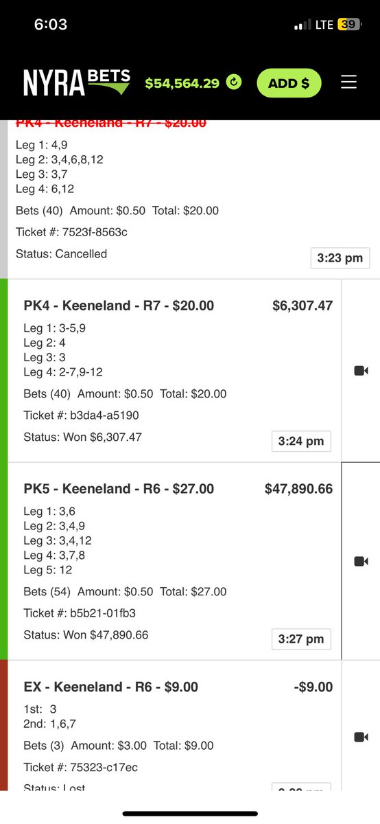 porco_evan's tweet photo. After taxes…. Biggest hit by far of my entire LIFE!!!! 🐎🐎💰💰💰 @fatbaldguyracin @keenelandracing @WinningBred @1GR8FULGUY https://t.co/CdJQdC3p6z