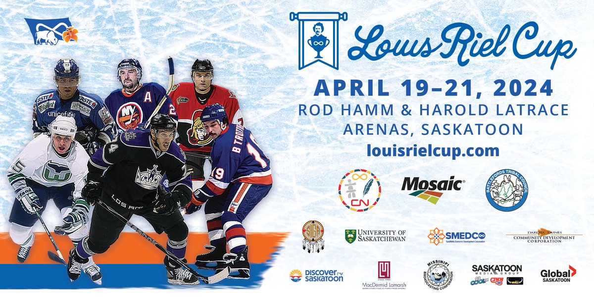 💥Looking for an action-packed event for the entire family? The Louis Riel Cup Hockey Tournament hits Saskatoon April 19 to 21, and it’s a weekend you won’t want to miss! 💥 What’s in store: 🏒 Fierce competition from skilled men’s and ladies’ teams 🥅 Youth FloorBall4Hockey…