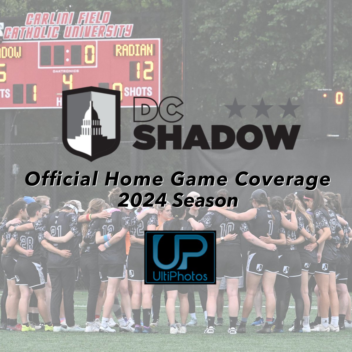We are excited to announce that UltiPhotos will be providing Official Coverage for the DC Shadow at their 2024 season home games! 🌸🏛 @DCShadowUlti @PremierUltimate