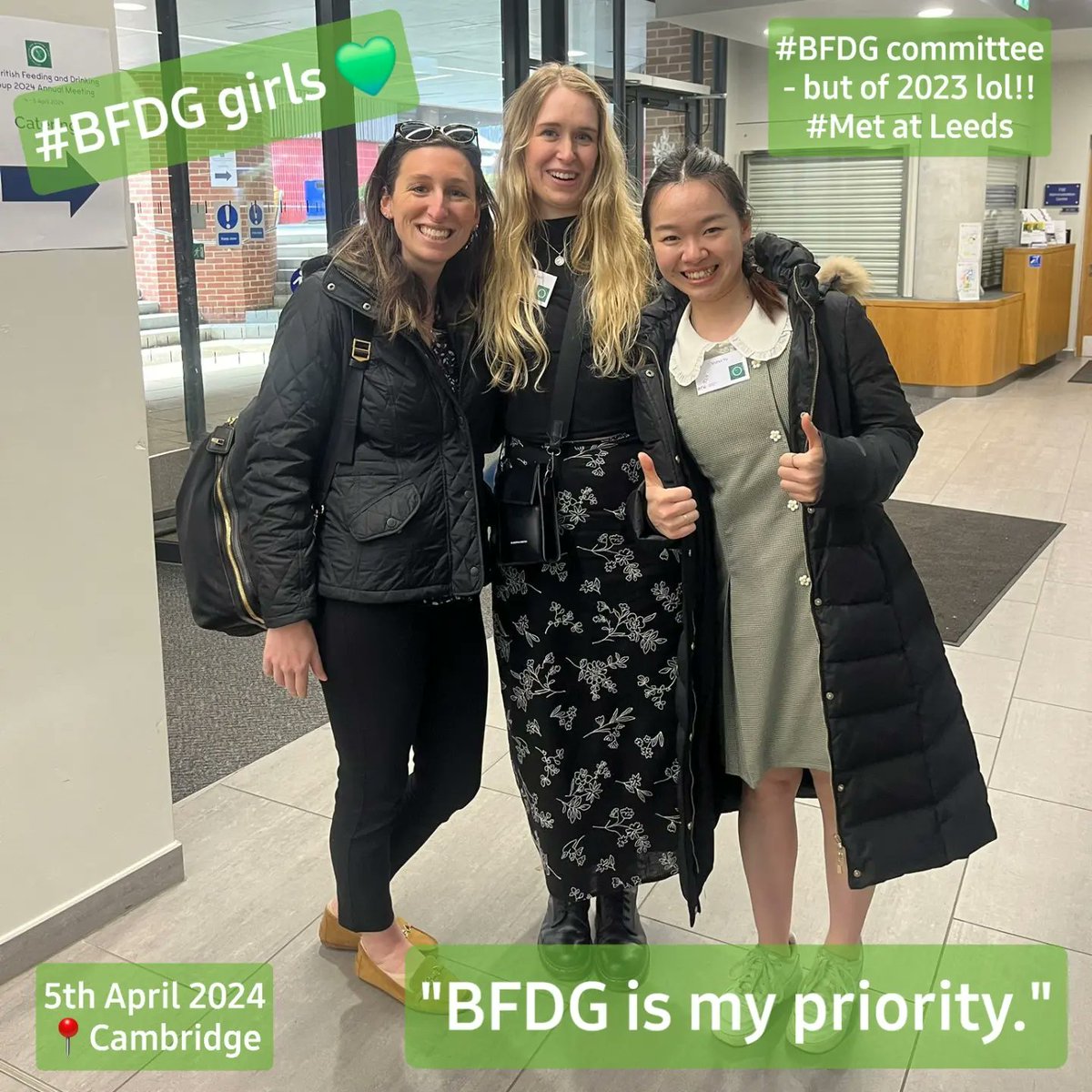 ShihuiYu0523's tweet image. There is no such thing like BFDG;
There are not enough words to describe BFDG.
#BFDG2024 @BFDGnews 💚💚
@marion_mh / @CaraRuggiero / @TessDavisPsy / @LR_Chawner