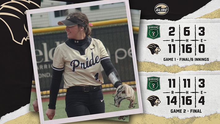 PRIDE SWEEP 🧹🧹🧹 The @PNWSoftball team sweep Parkside in GLIAC Friday doubleheader action! #RoarPride 🦁