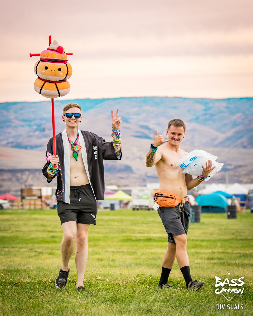 Camping at The Gorge with your friends is hard to beat! ⛺️⛰️ Grab your camping passes at basscanyon.com/tickets!