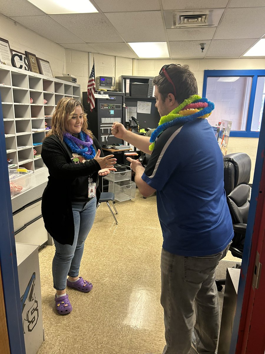 We do a staff game every first Friday of the month. Today we had a whole day rock paper scissors tournament for Lei necklaces. In the end, it’s not about the game, winners or losers. It’s the laughs heard in the hallway, the smiles on my teachers faces and a small moment of joy.