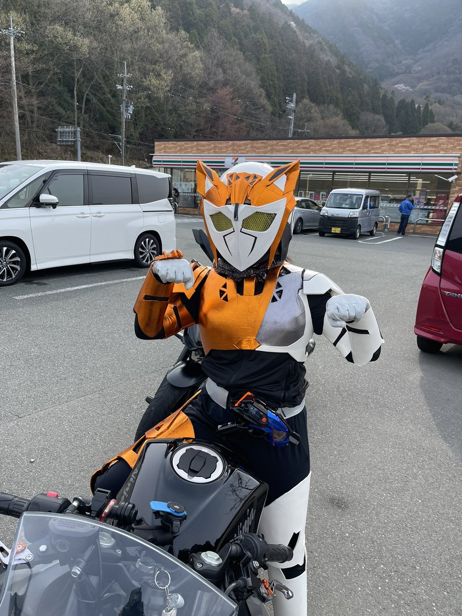ridingcheater's tweet photo. 久々に出動❣️ https://t.co/qA0eJMvTwk