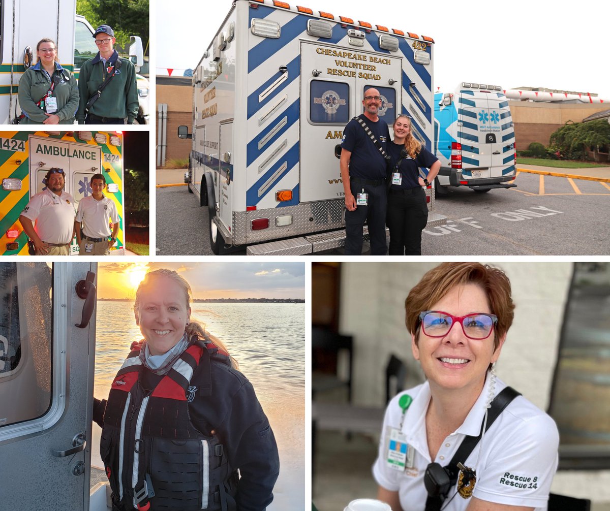 🙌 We would like to recognize & thank the City of Virginia Beach’s EMS volunteers during #NationalVolunteerMonth. Read how VB Rescue EMS Deputy Chief Ellen McBride & VB EMS Capt. Amy Schulz got their start in the VB Rescue volunteer system! virginiabeach.gov/connect/blog/v…