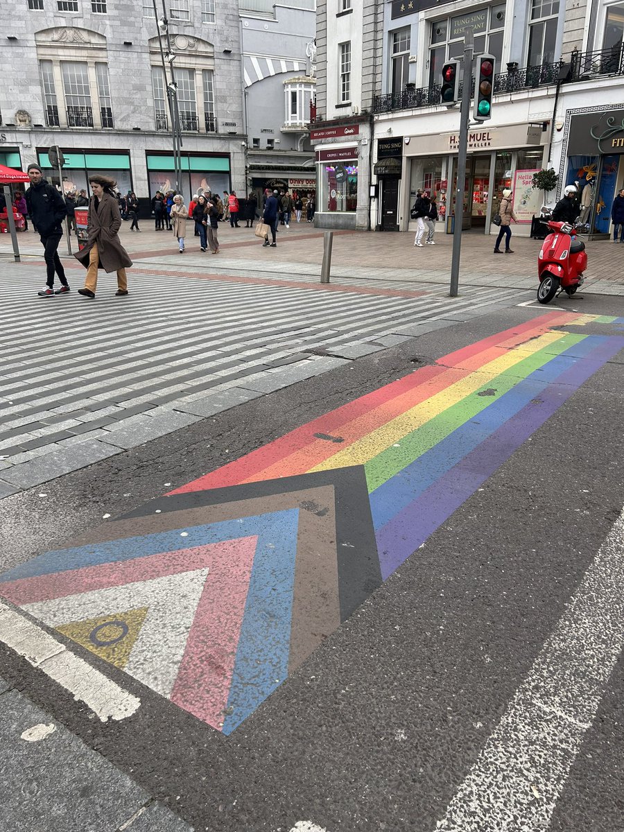 Cork says LGBTQ+ rights.