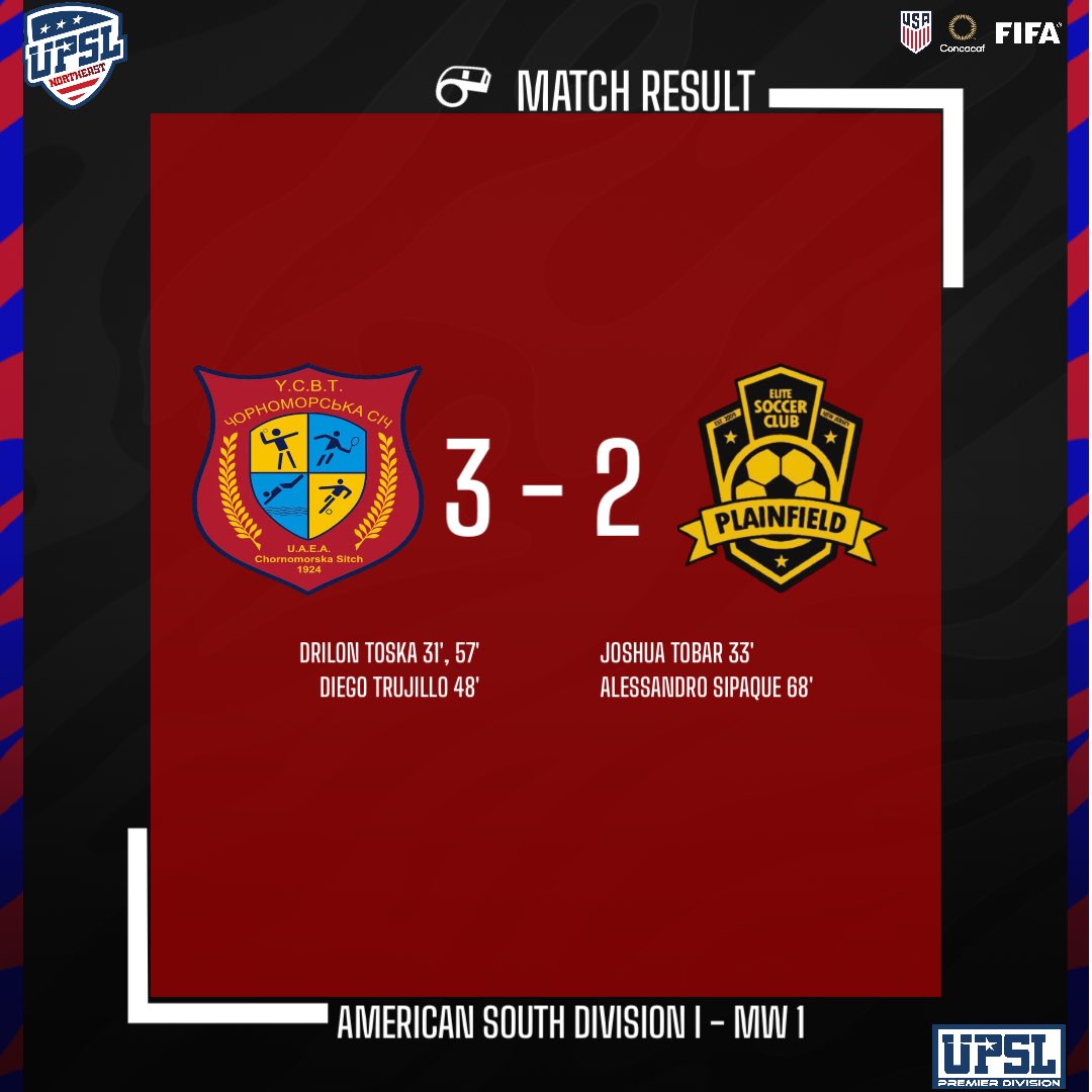 UPSL Northeast tweet media