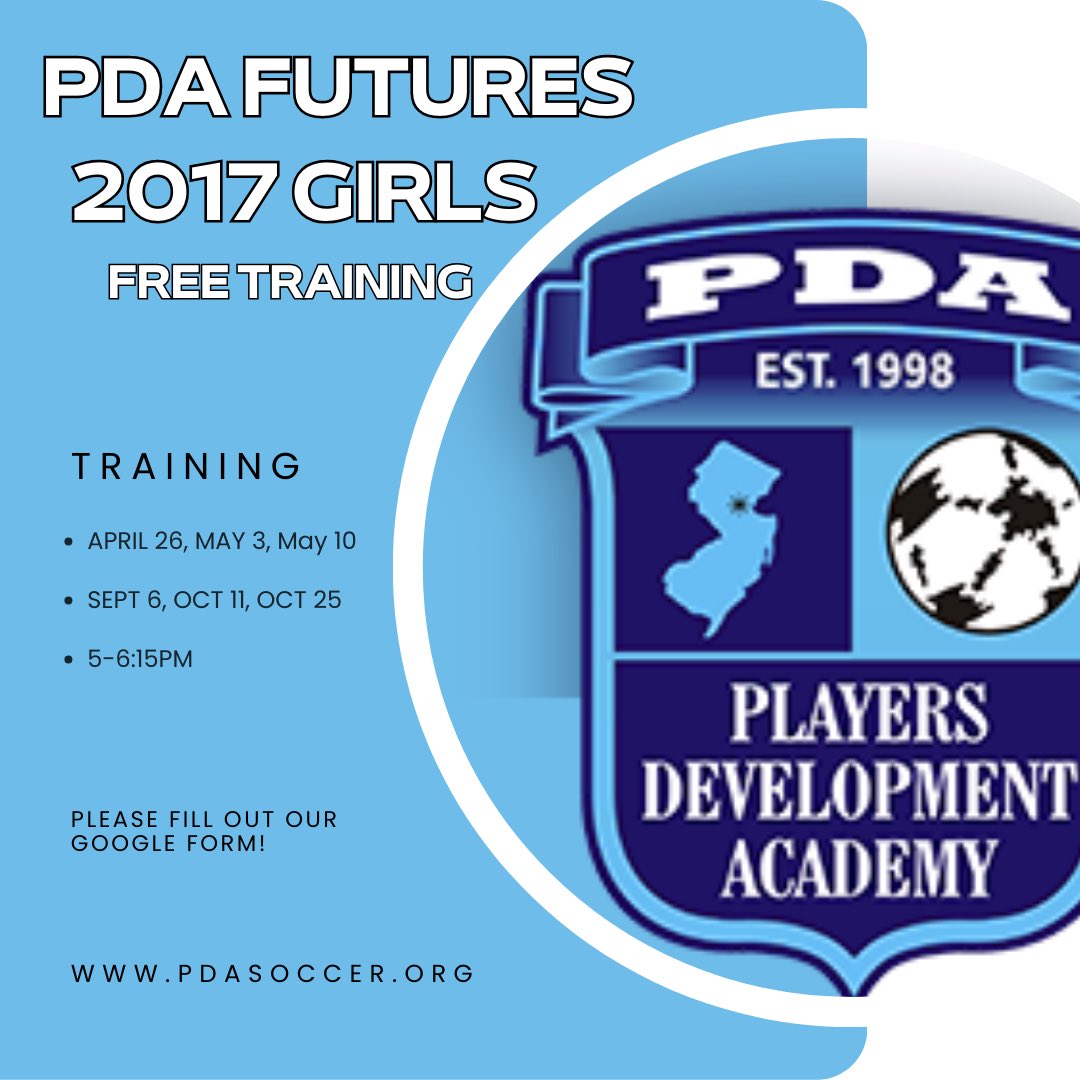 PDA FUTURES 2️⃣0️⃣1️⃣7️⃣ FREE TRAINING 

Register here: docs.google.com/forms/d/e/1FAI…