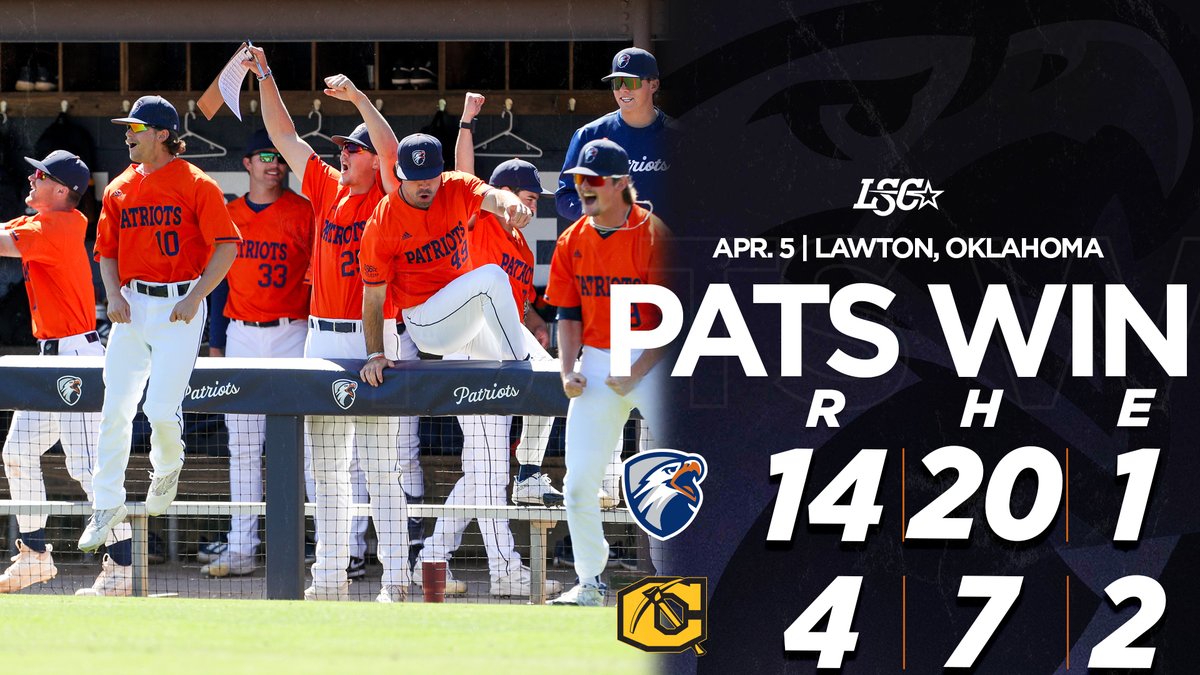 BASE | PATS WIN! @uttylerbaseball takes the win in eight innings as the bats stay hot with every starter recording at least one hit! #SWOOPSWOOP