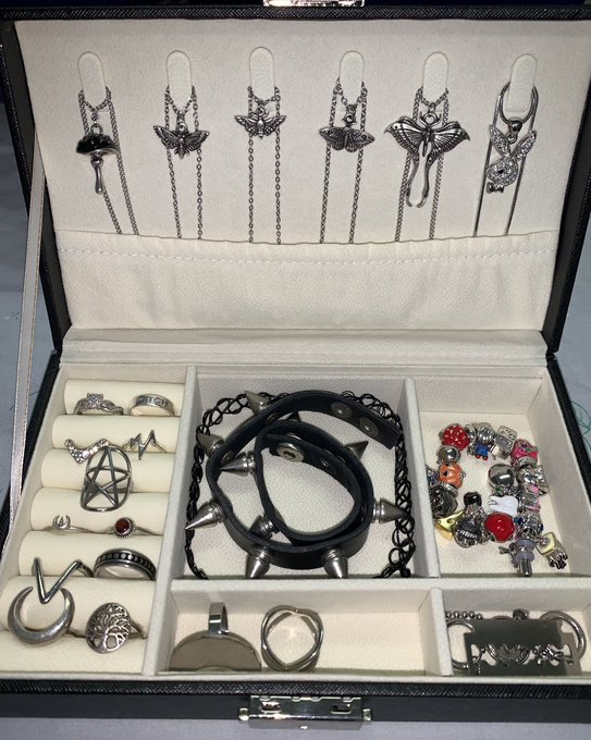 Organized my current favourite jewelry pieces. Happy to have my stuff in one spot 👌🏻💍 https://t.co/J<a href="/tag/newprofilepic"class="tags"><span>#newprofilepic</span></a>