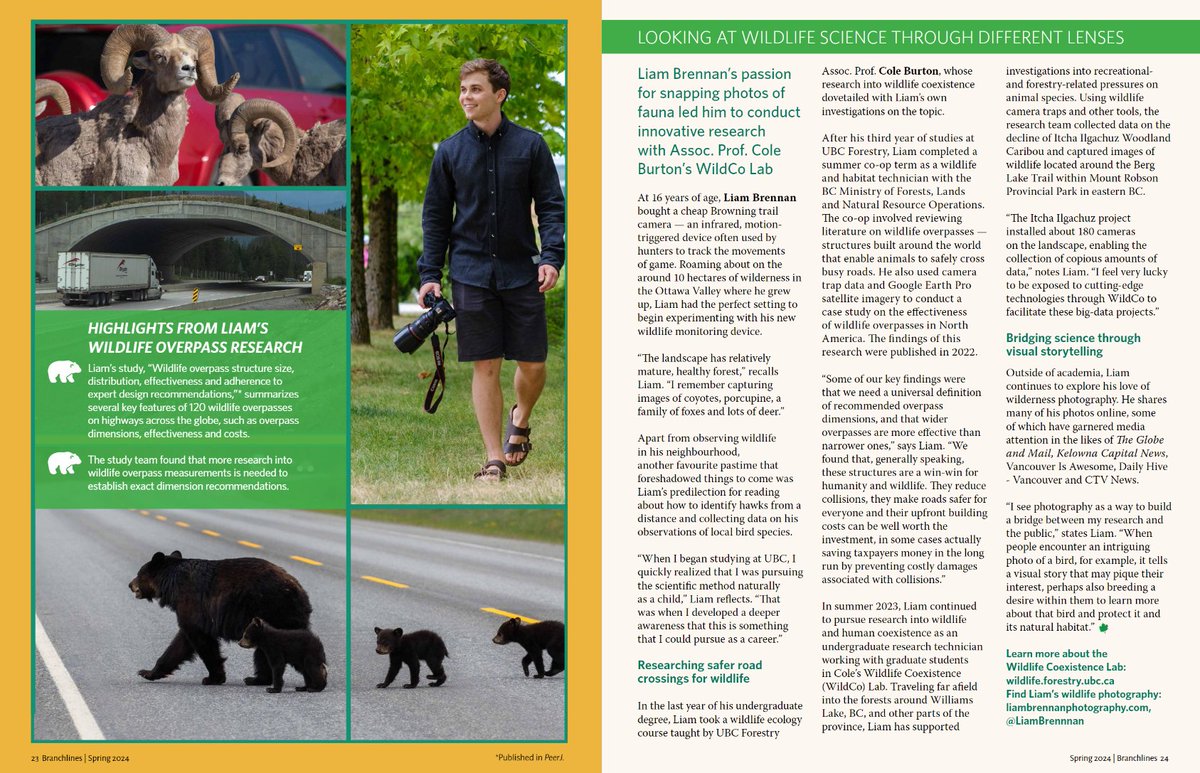 @wildco.bsky.social on Bluesky (@wildco_lab) on Twitter photo Check out the latest issue of @ubcforestry Branchlines for this great feature on WildCo research assistant <a href="/_LiamBrennan_/">Liam Brennan</a> 📷🦌🐻(and other cool stories too!)
issuu.com/ubcforestry/do… Check out the latest issue of @ubcforestry Branchlines for this great feature on WildCo research assistant <a href="/_LiamBrennan_/">Liam Brennan</a> 📷🦌🐻(and other cool stories too!)
issuu.com/ubcforestry/do…