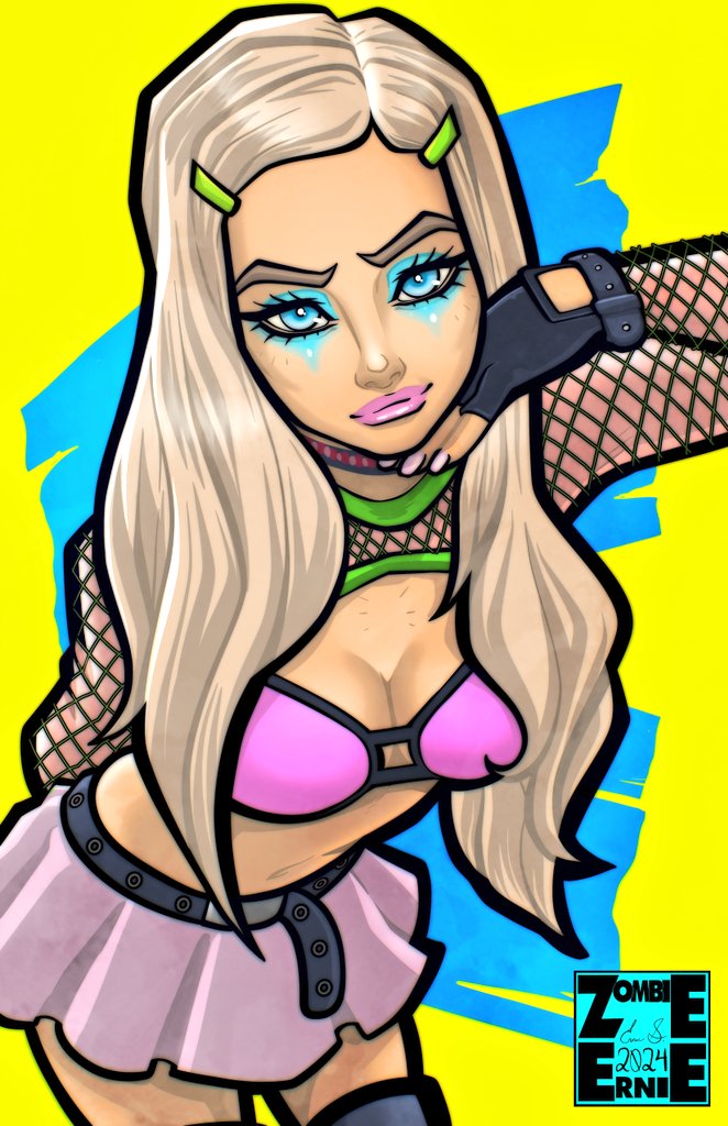 「Wrestling  Liv. 2024 」|ZombieErnieのイラスト
