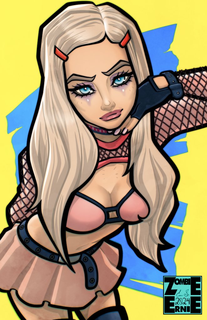 「Wrestling  Liv. 2024 」|ZombieErnieのイラスト