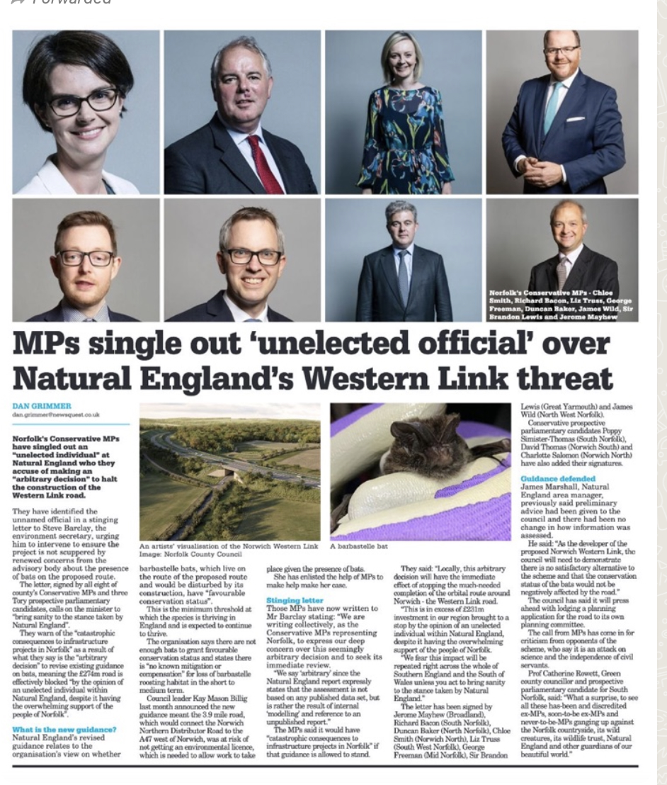 Unveiling Hypocrisy and the Need for Scientific Integrity in Environmental Policy Debates In examining the recent backlash against provisional advice issued by Natural England, it is imperative to scrutinise the vehement objections raised by local Conservative MPs.…