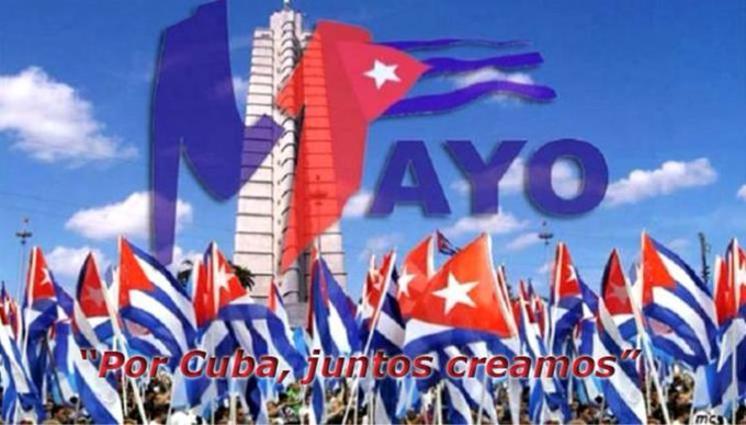 #1Mayo #PorCubaJuntosCreamos #ucmgt #JuntosPodemosMás  @RLaura73 @ucmedguantanamo @CaridadMatute