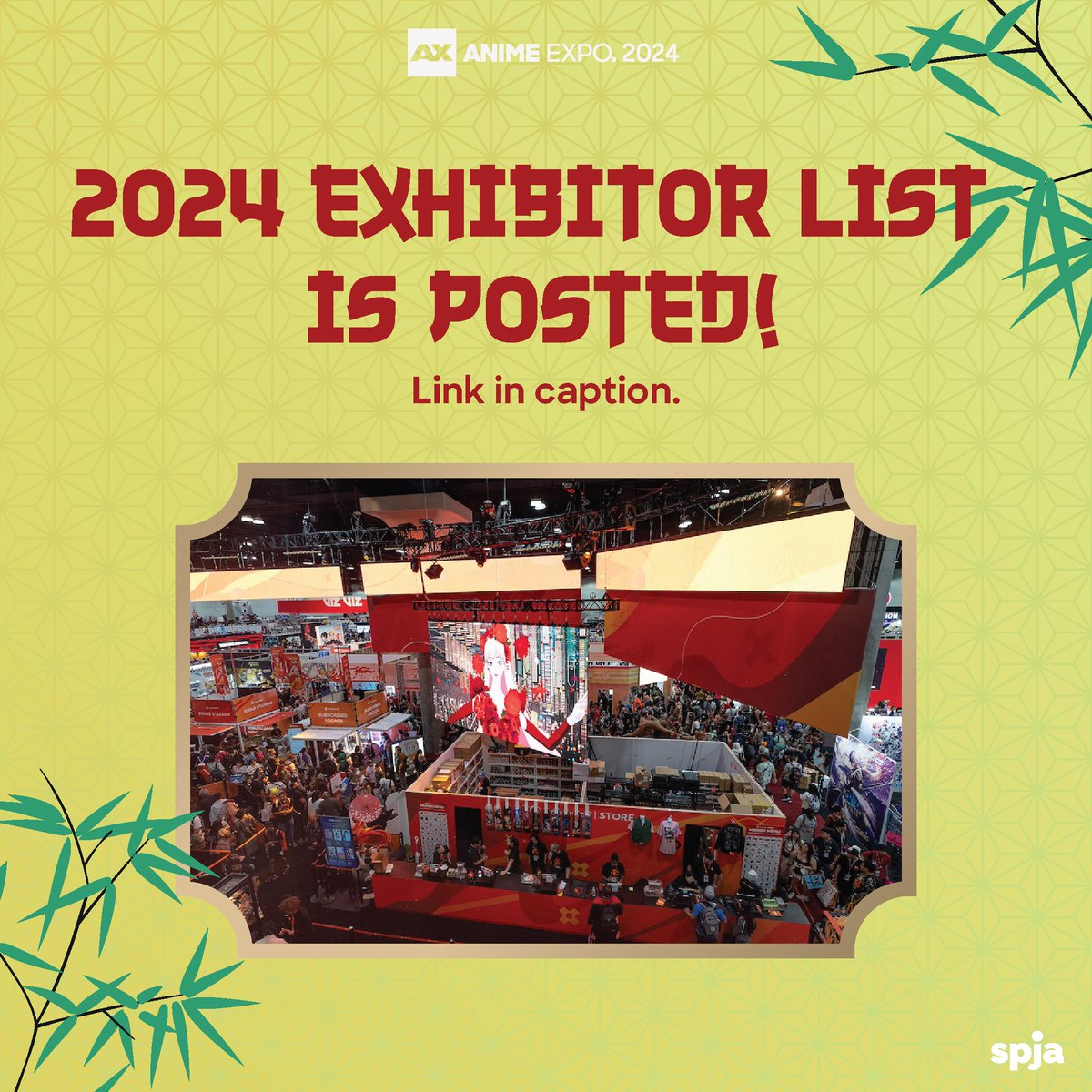 The wait is over! 🎉 Our #AX2024 Exhibitor List is now LIVE. ✨ This year's Exhibit Hall is completely sold out, promising an unparalleled showcase of the finest booths and brands! Anticipate nothing but the best. 🛍️🕹️ 🔗 Exhibitor List! anime-expo.org/ax-exhibit-202…