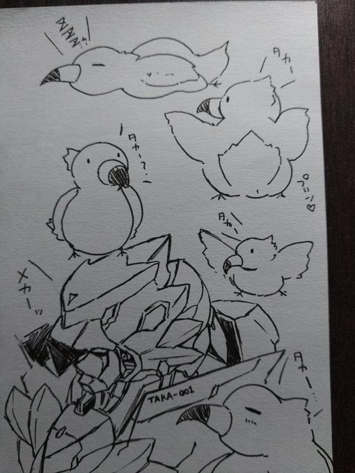 ファンアートです🦅タカー 