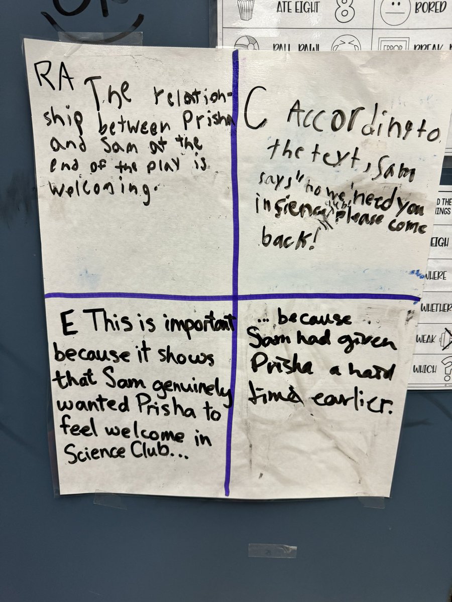 AdiaReyna's tweet photo. Working in collaborative groups, our FPE third graders did an amazing job learning, discussing, and creating SCRs. https://t.co/ZvxgXQTNiQ