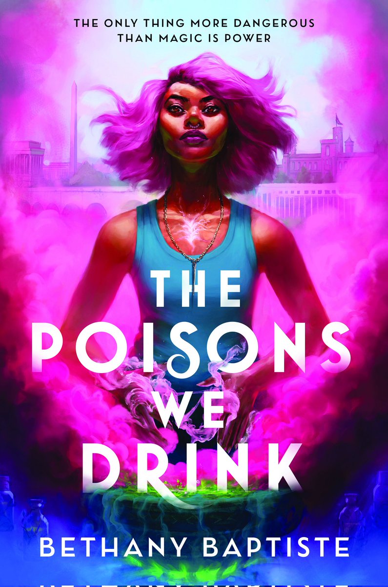 Just finished @StorySorcery's THE POISONS WE DRINK and it truly is one of the fiercest & most heartfelt fantasies I've read. The magic system is SO COOL. Venus takes badassery to a whole other level. It's got sisterhood & twists & politicians burning at stake. You'll love it 🔥