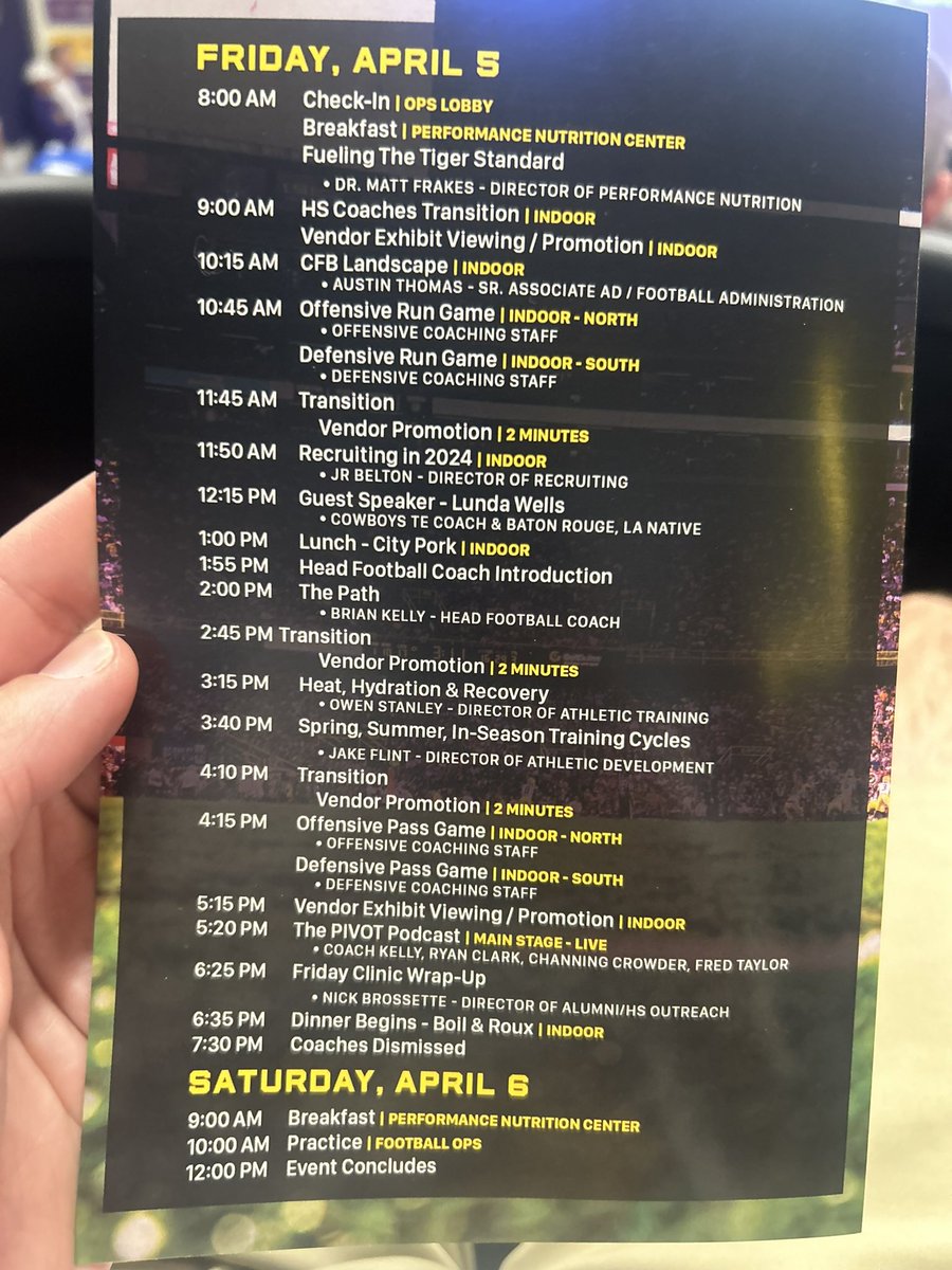 DSHS coaches spent some time at the @LSUfootball coaching clinic the last two days and even ran into @DashawnD4G who has had an awesome Spring so far. It won’t be long till Spring Ball is here for the Jackets! #W1NasONE