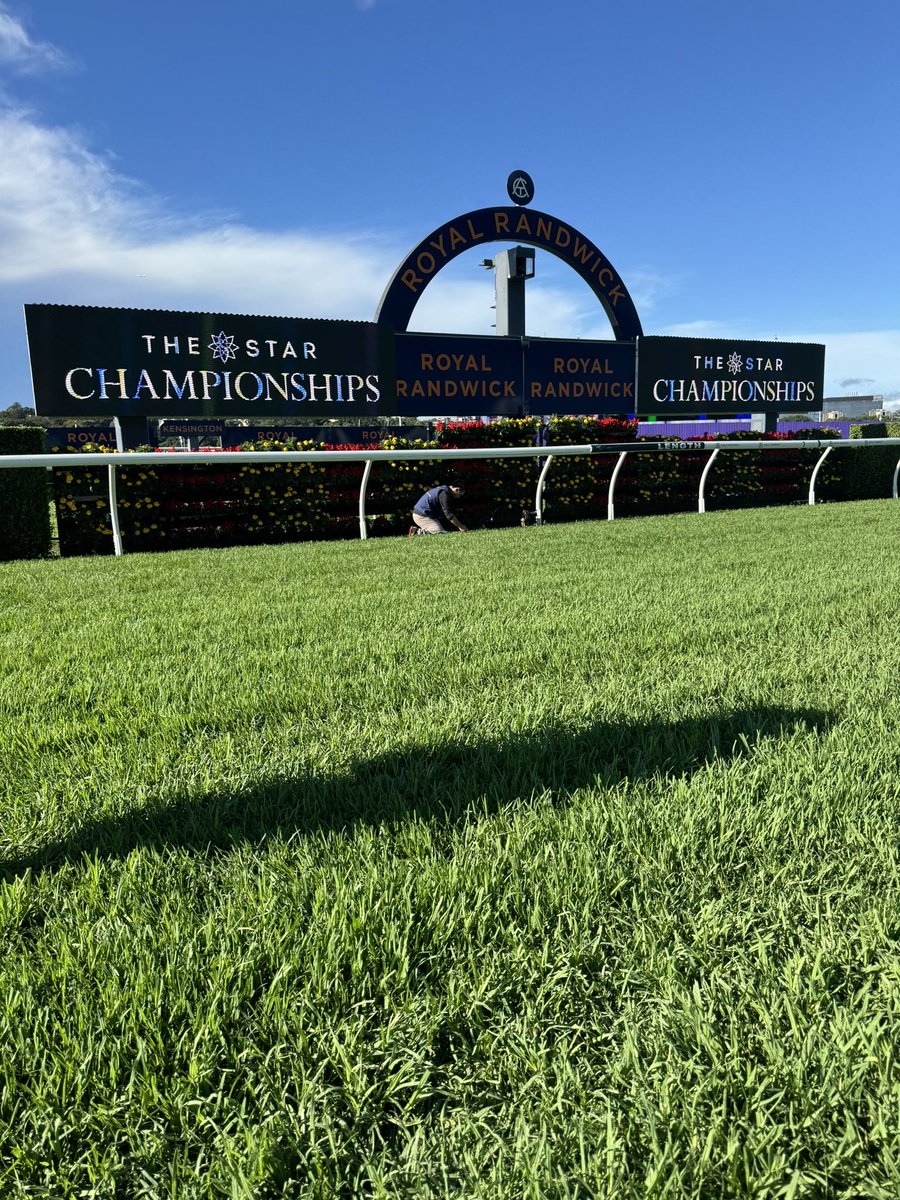 Day 1 of The Championships at Randwick. Stunning day, Track Heavy 10, Rail True. Honestly wouldn’t be surprised if we saw an upgrade. Previews on @SkyRacingAU 1030. I’ve had plenty of advice about my lay of the day this week. We will have another controversial one for @tabcomau
