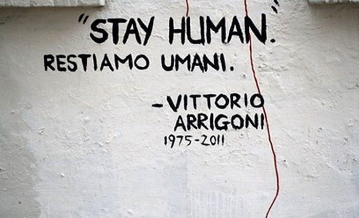 #VittorioArrigoni #StayHuman #Gaza 2011
