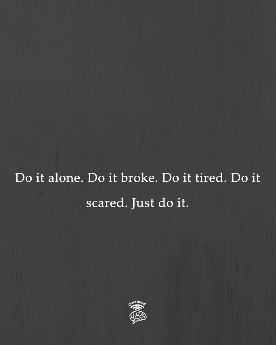 Just do it