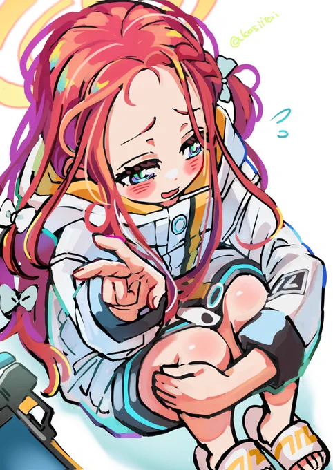 ユズッ  #ブルアカ 