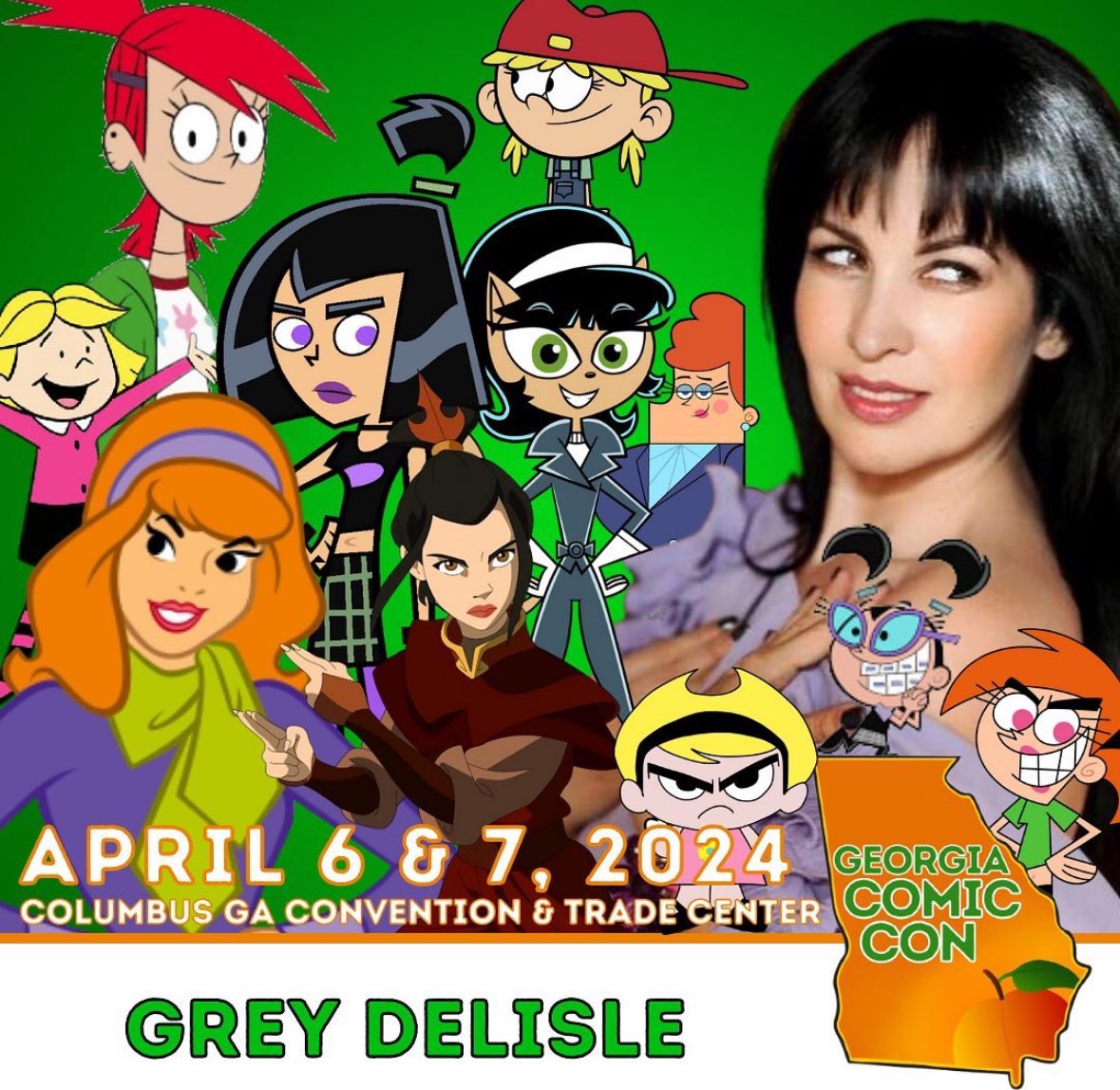 Here I come, #Georgia! #GeorgiaComicCon April 6-7, 2024 Columbus, GA Columbus Convention & Trade Center! @georgiacomiccon