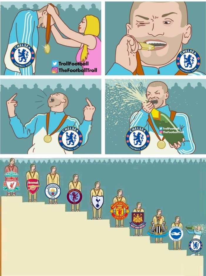 Chelsea fans right now😂😂.
#ChelseaFC #FootballMemories
