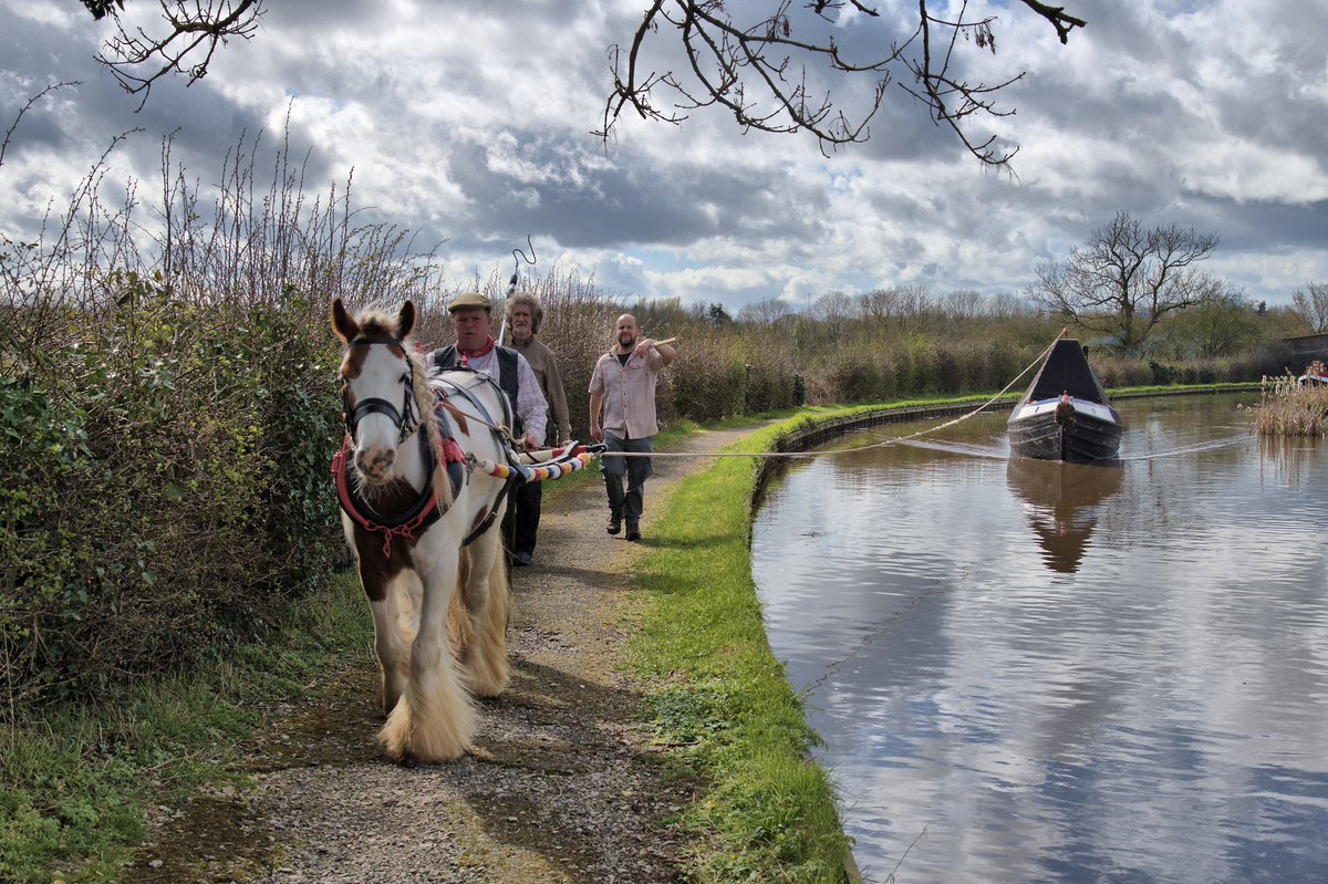 Kev Maslin (@kevmaslin) on Twitter photo The rare sight of a horse drawn narrow boat making its way along the Shropshire Union Canal fly-boat Saturn towed by 8 year old mare 'Flower'.
#chasingtheboats
<a href="/CanalRiverTrust/">Canal & River Trust</a>
<a href="/CRTBoating/">Canal & River Trust Boating</a>
<a href="/NatHistShips/">National Historic Ships UK</a>
<a href="/waterwaysworld/">Waterways World</a>
<a href="/Canal_Boat/">Canal Boat</a>
<a href="/towpathtalk/">Towpath Talk</a> The rare sight of a horse drawn narrow boat making its way along the Shropshire Union Canal fly-boat Saturn towed by 8 year old mare 'Flower'.
#chasingtheboats
<a href="/CanalRiverTrust/">Canal & River Trust</a>
<a href="/CRTBoating/">Canal & River Trust Boating</a>
<a href="/NatHistShips/">National Historic Ships UK</a>
<a href="/waterwaysworld/">Waterways World</a>
<a href="/Canal_Boat/">Canal Boat</a>
<a href="/towpathtalk/">Towpath Talk</a>