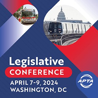 APTA's 2024 Legislative Conference kicks off this weekend, and we are grateful for the support of our sponsors like @Transdev, the presenter of the #APTAleg24 Welcome Reception. bit.ly/APTAleg24progr…