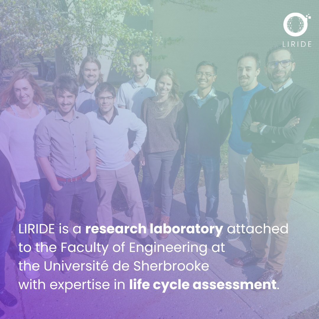 Founded in 2013 by pr Ben Amor, the Interdisciplinary Research Laboratory in Life Cycle Assessment and Circular Economy is a research laboratory attached to the @genieUdeS of @USherbrooke whose expertise focuses on life cycle assessment. #lca #research