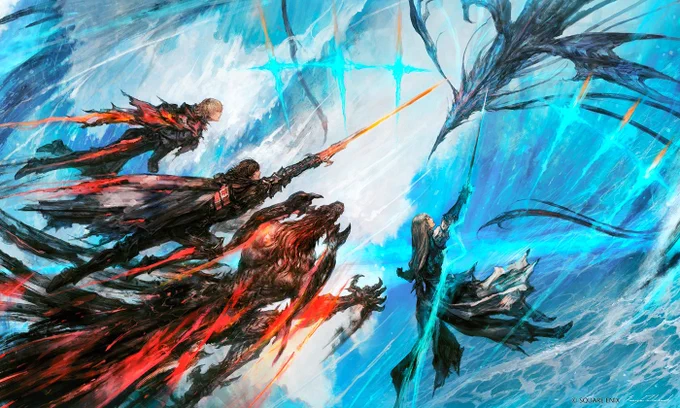 Official art | Final Fantasy  The Rising Tide 