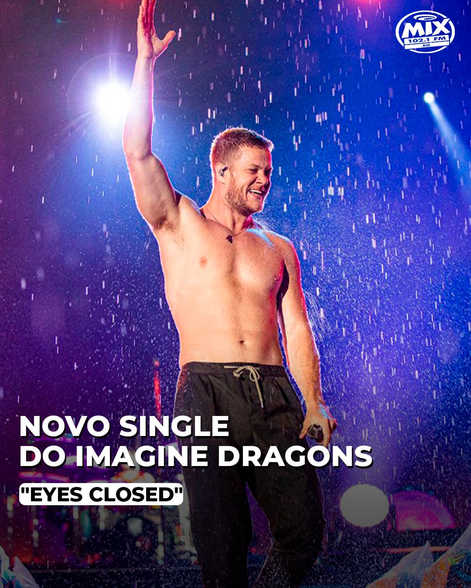 Saiu o novo single do Imagine Dragons, chamado 'Eyes Closed'. Saiba mais no nosso site. Clique no link ➡tinyurl.com/2uj5hc2n