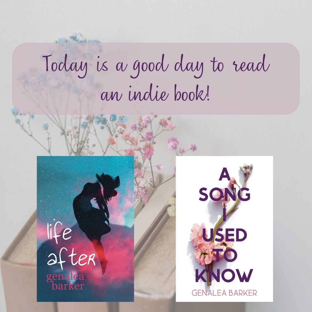 Just a lil' reminder that it's #IndieApril. Read, listen, request at your library. 💜
