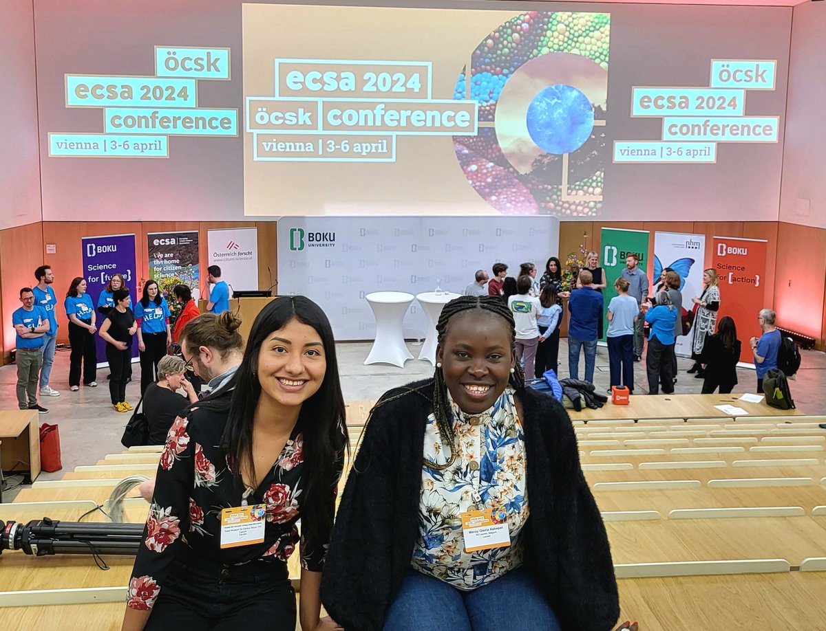 Wrapping up #ECSA2024 on a blast! 🎉 @MG_Ashepet and I, on behalf of @AtrapU, extend our heartfelt thanks for the engaging discussions and insightful questions during our talks. Stay tuned for more news on revolutionary citizen science in the GS! 🐌 🫂 @africamuseumbe @KU_Leuven
