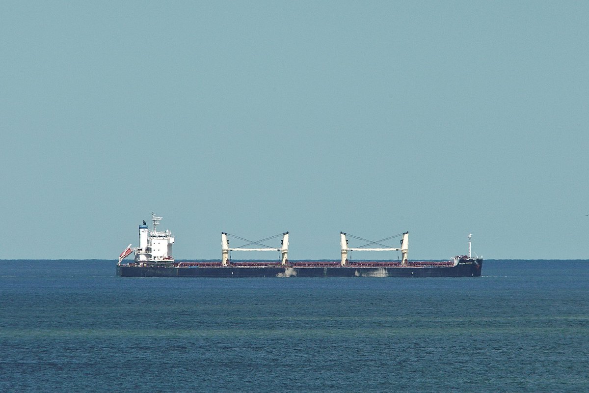 The OCEAN DIAMOND, IMO:9465162 destination unknown, flying the flag of Liberia 🇱🇷. #ShipsInPics #BulkCarrier #OceanDiamond