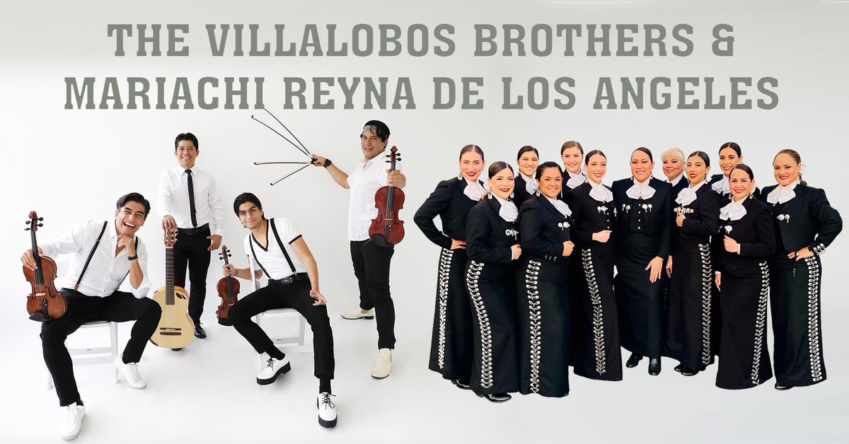 mariachireyna's tweet photo. Acompáñenos el día 7 de mayo en Modesto ,California de nuevo con nuestros amigos The Villalobos Brothers! 
Boletos, ya están a la venta en :
https://t.co/ZrFXfzLKjs 

#mariachireynadelosangeles  #villalobosbrothers #gallocenter https://t.co/csj2n8eCwi