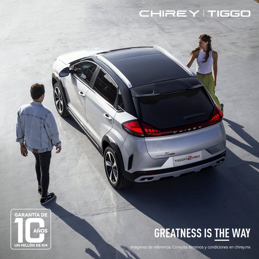 ¡Súbete! Hoy nos vamos a explorar la ciudad con Tiggo 2 Pro, una SUV diseñada para enfrentar los desafíos urbanos. Conócela en bit.ly/T2PshowroomFB #GreatnessIsTheWay #Tiggo2Pro #InteligentementeUrbana