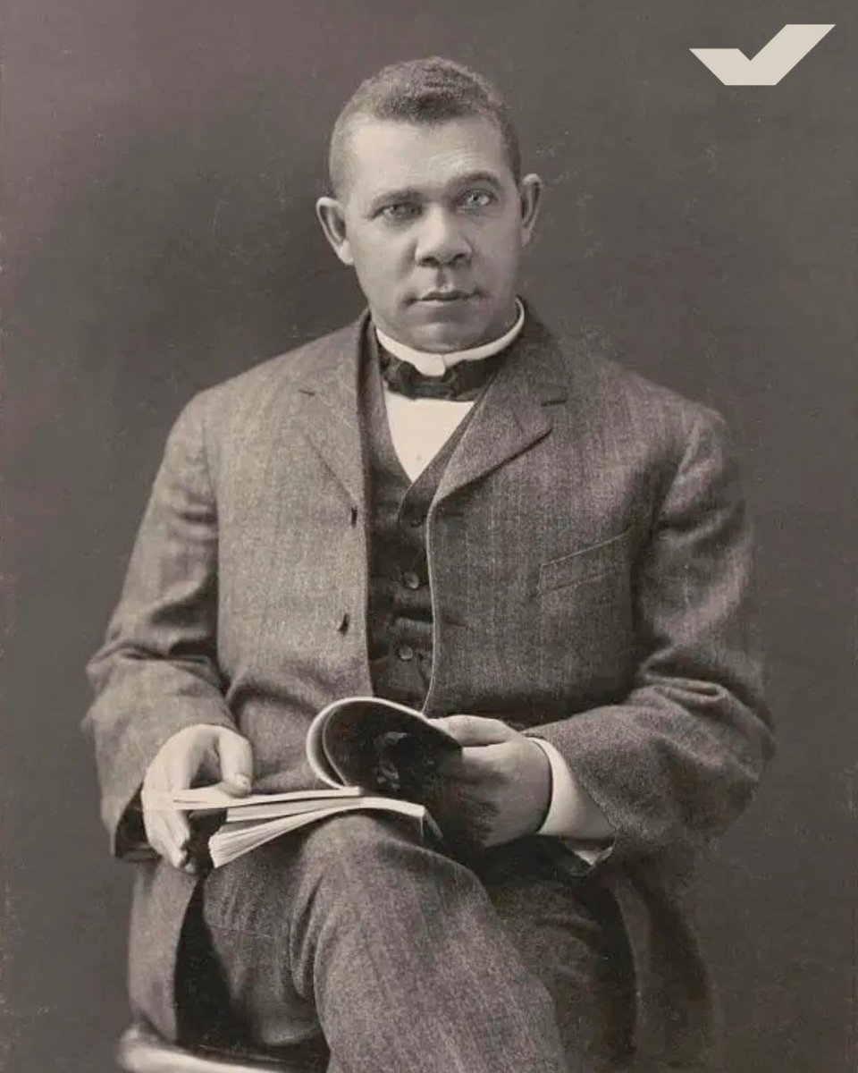 Born #OTD in 1856, Booker T. Washington became one of the most prominent Black leaders in late-19th and early-20th century America. Washington was a skilled orator, educator, author, and the first principal of Tuskegee Normal and Industrial Institute — now called @TuskegeeUniv.