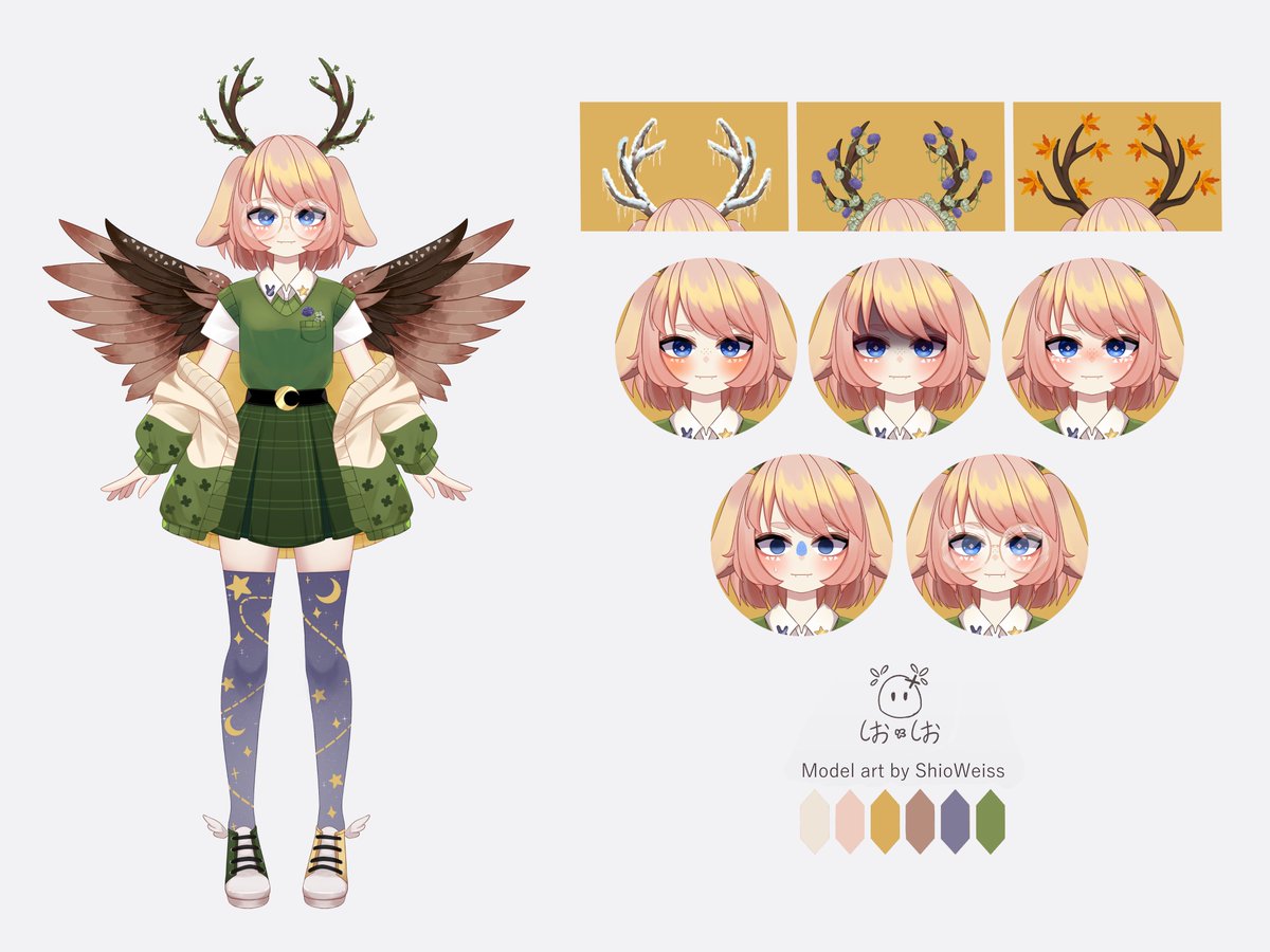 aleida_live's tweet photo. I'm Aleida Waldtier a coffee obsessed wolpertinger vtuber! โ๏ธ๐๐
= = = = = = = = = = = =
Art tag #Artleida
Model Art | @/shixweiss
Rigging | Elisaine https://t.co/VWKzDnlpre