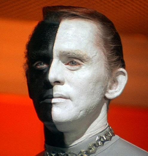 Happy birthday to the late Frank Gorshin who had a memorable role in Star Trek episode, “Let That Be Your Last Battlefield'