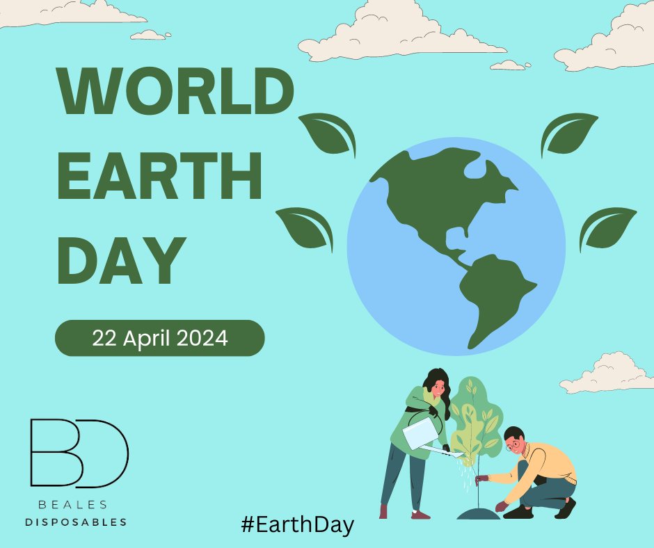 Today is #EarthDay 🌎Here at Beales Disposables it's our commitment to do the right thing. With a wide range of eco friendly products the environment is at the heart of what we do. #earthday2024 #earth #planet #instaearthday #earthfriendly #bealesdisposables