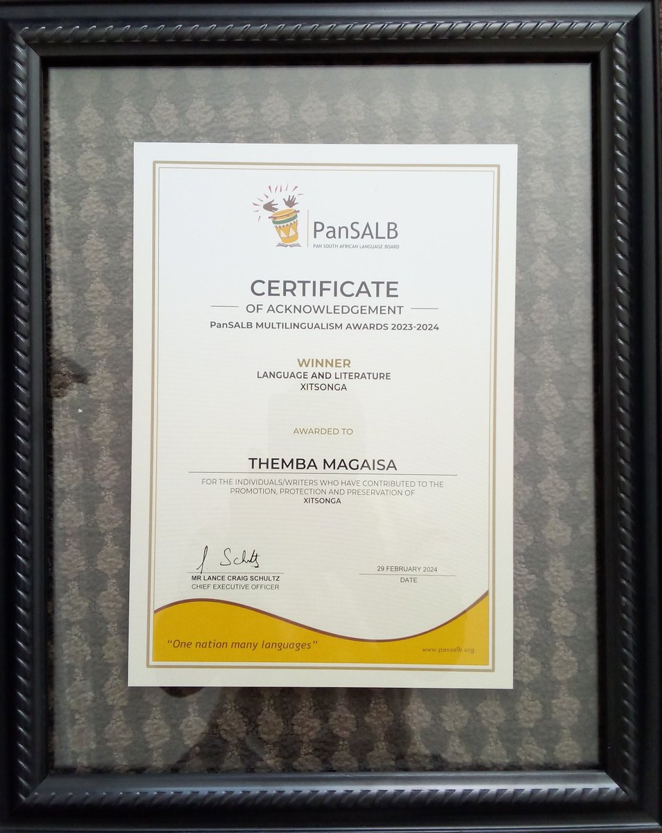 tpmagaisa's tweet image. Xitsari! #PanSALB Multilingualism Awards