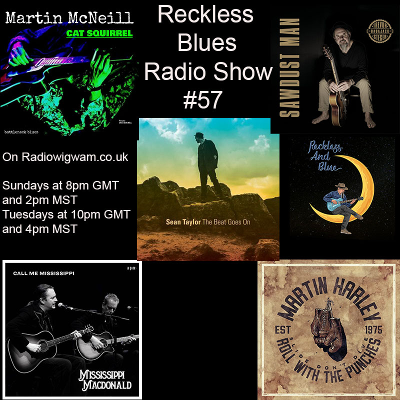 Reckless and Blue (@recklessandblu1) on Twitter photo This Sunday on Reckless Blues I'll have music by
Scott H. Biram
Canned Heat
Robert Jon & The Wreck
Little Albert
Elvie Thomas
Peggy Seeger
Sue Foley
Reckless & Blue
Martin Harley
Mississippi MacDonald1
Martin McNeill
Sean Taylor Songs
Trevor Babajack Steger
<a href="/RadioWigwam/">Radio Wigwam</a> This Sunday on Reckless Blues I'll have music by
Scott H. Biram
Canned Heat
Robert Jon & The Wreck
Little Albert
Elvie Thomas
Peggy Seeger
Sue Foley
Reckless & Blue
Martin Harley
Mississippi MacDonald1
Martin McNeill
Sean Taylor Songs
Trevor Babajack Steger
<a href="/RadioWigwam/">Radio Wigwam</a>