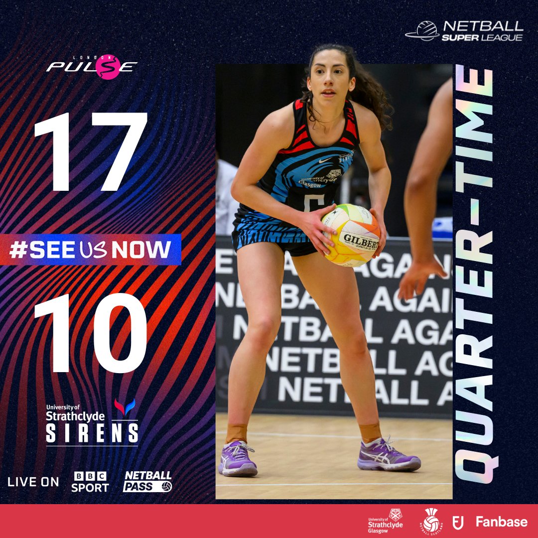 Sirens coming alive in this game! Tune in now @bbcsport #NSL2024