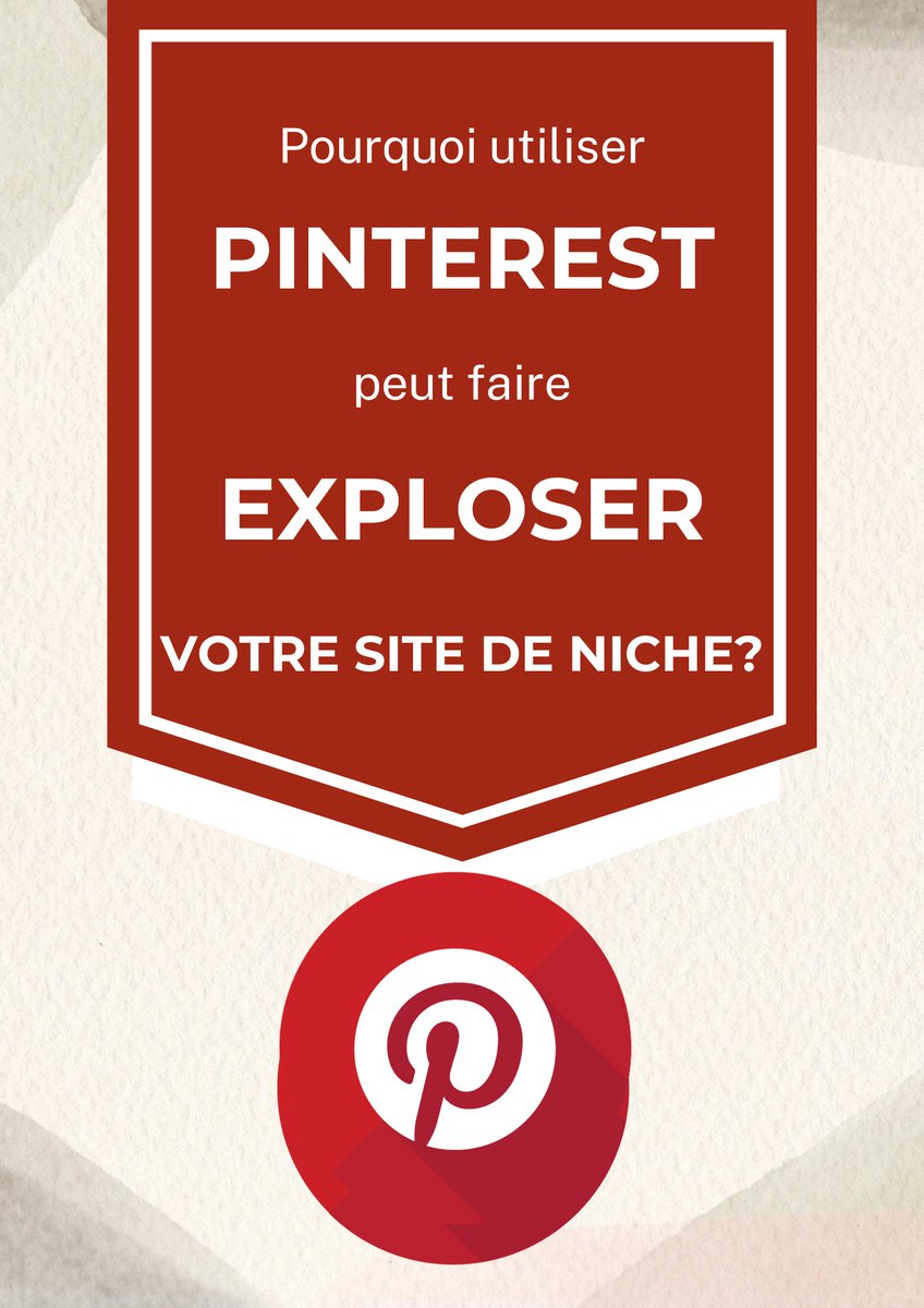 DamienPerrin's tweet photo. Pourquoi utiliser Pinterest peut faire exploser ton site de niche ?

Je t'ai préparé un super guide gratuit pour augmenter les visites sur ton site intermet grace à la puissance sous estimé de Pinterest.

Si tu le veux ?

- Like
- Retweet
- Follow
- Commente "PIN https://t.co/RUXZ9NRYz4